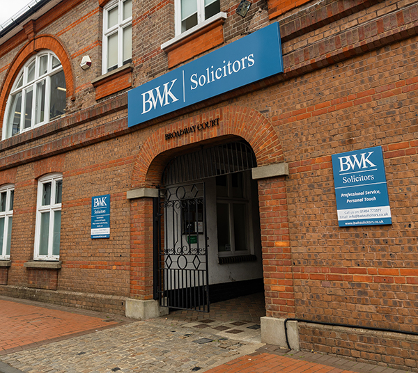 BWK Solicitors - Chess Chambers 2 Broadway Court Chesham Buckinghamshire HP5 1EG